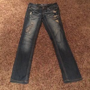 Antique river straight jeans